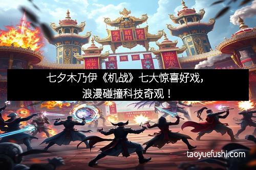 七夕木乃伊《机战》七大惊喜好戏，浪漫碰撞科技奇观！