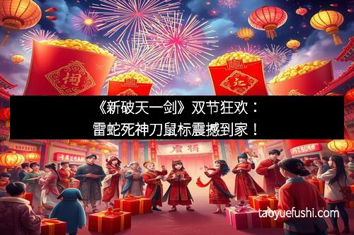 《新破天一剑》双节狂欢：雷蛇死神刀鼠标震撼到家！