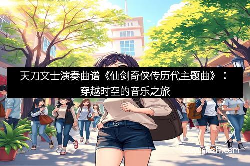 天刀文士演奏曲谱《仙剑奇侠传历代主题曲》：穿越时空的音乐之旅